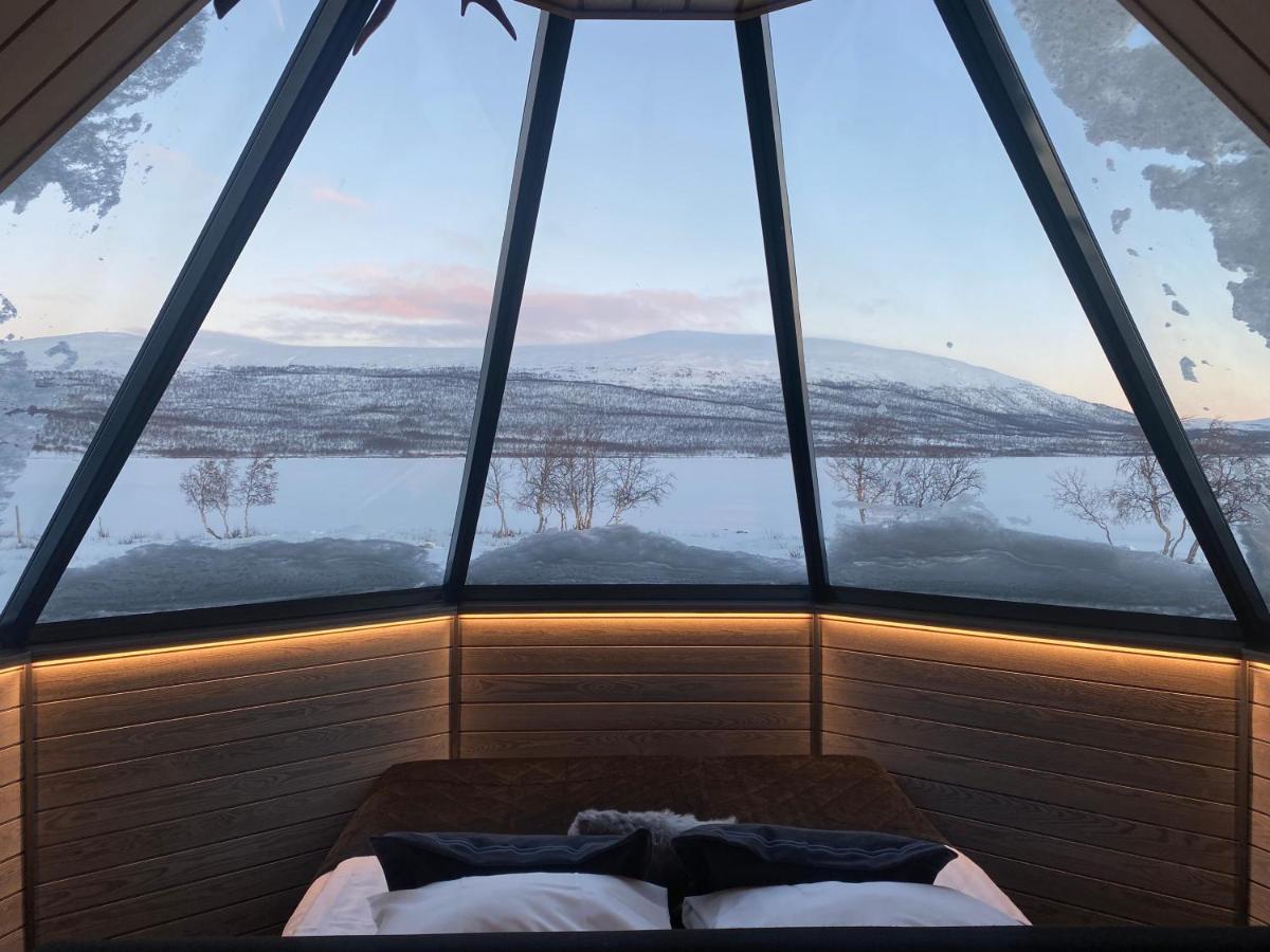 Arctic Land Adventure Glass Igloos Kilpisjarvi Bagian luar foto