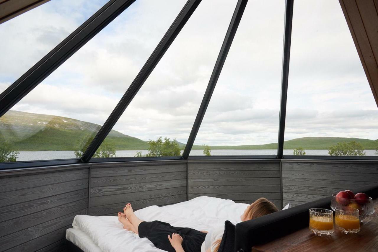 Arctic Land Adventure Glass Igloos Kilpisjarvi Bagian luar foto